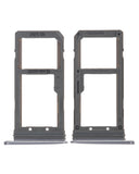 Replacement Single Sim Card Tray Compatible with Samsung Galaxy S7 (Black Onyx)