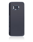 Replacement Back Cover Glass With Camera Lens Compatible with Samsung Galaxy S7 (No Logo) (Aftermarket Plus) (Black Onyx)