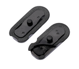 Replacement Hard Buttons (Menu / Return) Compatible with Samsung Galaxy S7 Active (Titanium Gray)