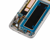 Replacement OLED Assembly With Frame Compatible with Samsung Galaxy S7 Edge (G935W8) (Service Pack) (Gold)