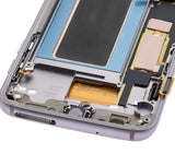 Replacement OLED Assembly With Frame Compatible with Samsung Galaxy S7 Edge G935A (North American Version) (Refurbished) (Gold Platinum)