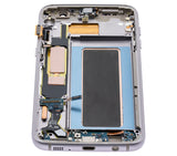 Replacement OLED Assembly With Frame Compatible with Samsung Galaxy S7 Edge G935A (North American Version) (Refurbished) (Gold Platinum)