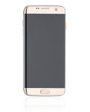 Replacement OLED Assembly With Frame Compatible with Samsung Galaxy S7 Edge G935A (North American Version) (Refurbished) (Gold Platinum)