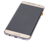 Replacement OLED Assembly With Frame Compatible with Samsung Galaxy S7 Edge G935A (North American Version) (Refurbished) (Gold Platinum)