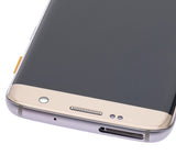 Replacement OLED Assembly With Frame Compatible with Samsung Galaxy S7 Edge G935A (North American Version) (Refurbished) (Gold Platinum)