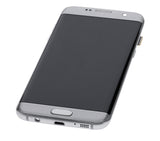 Replacement OLED Assembly With Frame Compatible with Samsung Galaxy S7 Edge G935A (North American Version) (Refurbished) (Silver)