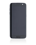 Replacement OLED Assembly With Frame Compatible with Samsung Galaxy S7 Edge G935A (North American Version) (Refurbished) (Black Onyx)