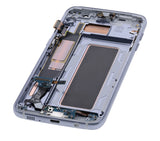 Replacement OLED Assembly With Frame Compatible with Samsung Galaxy S7 Edge G935A (North American Version) (Refurbished) (Black Onyx)