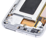 Replacement OLED Assembly With Frame Compatible with Samsung Galaxy S7 Edge G935A (North American Version) (Refurbished) (White Pearl)