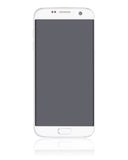 Replacement OLED Assembly With Frame Compatible with Samsung Galaxy S7 Edge G935A (North American Version) (Refurbished) (White Pearl)