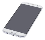 Replacement OLED Assembly With Frame Compatible with Samsung Galaxy S7 Edge G935A (North American Version) (Refurbished) (White Pearl)