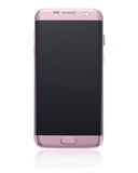 Replacement OLED Assembly With Frame Compatible with Samsung Galaxy S7 Edge G935A (North American Version) (Refurbished) (Rose Gold)