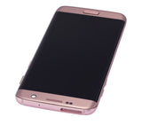 Replacement OLED Assembly With Frame Compatible with Samsung Galaxy S7 Edge G935A (North American Version) (Refurbished) (Rose Gold)