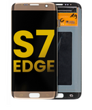 Replacement OLED Assembly Without Frame Compatible with Samsung Galaxy S7 Edge (Refurbished) (Gold) (All Models)