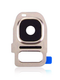 Replacement Back Camera Lens Compatible with Samsung Galaxy S7 / S7 Edge (Gold)