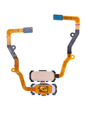 Replacement Home Button Flex Cable Compatible with Samsung Galaxy S7 Edge (Gold)
