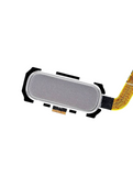 Replacement Home Button Flex Cable Compatible with Samsung Galaxy S7 Edge (Silver)