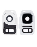 Replacement Back Camera Lens Compatible with Samsung Galaxy S7 / S7 Edge (White)