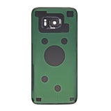 Replacement Back Cover Glass With Camera Lens Compatible with Samsung Galaxy S7 Edge (No Logo) (Aftermarket Plus) (Black)