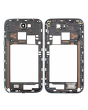 Replacement Mid-Frame Housing Compatible with Samsung Galaxy Note 2 (With Small Parts) (Titanium Gray)