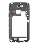 Replacement Mid-Frame Housing Compatible with Samsung Galaxy Note 2 (With Small Parts) (Titanium Gray)
