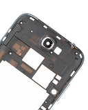 Replacement Mid-Frame Housing Compatible with Samsung Galaxy Note 2 (With Small Parts) (Titanium Gray)