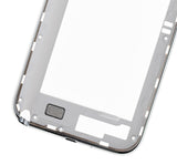 Replacement Mid-Frame Housing Compatible with Samsung Galaxy Note 2 (With Small Parts) (White)