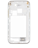 Replacement Mid-Frame Housing Compatible with Samsung Galaxy Note 2 (With Small Parts) (White)