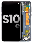 Replacement OLED Assembly With Frame Compatible with Samsung Galaxy S10e (Used OEM Pull: Grade A) (Prism Blue)