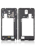 Replacement Mid-Frame Housing Compatible with Samsung Note 3 N900V (White)