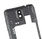 Replacement Mid-Frame Housing Compatible with Samsung Note 3 N900A (Black)