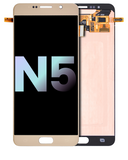 Replacement OLED Assembly Without Frame Compatible with Samsung Galaxy Note 5 (Service Pack) (Gold Platinum)