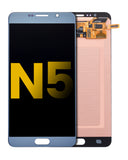 Replacement OLED Assembly Without Frame Compatible with Samsung Galaxy Note 5 (Refurbished) (Silver Titan)