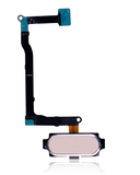 Replacement Home Button With Flex Cable Compatible with Samsung Galaxy Note 5 (Gold)