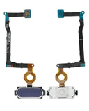 Replacement Home Button With Flex Cable Compatible with Samsung Galaxy Note 5 (Black Sapphire)
