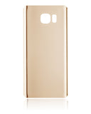 Replacement Back Cover Glass Compatible with Samsung Galaxy Note 5 (No Logo) (Aftermarket Plus) (Gold Platinum)