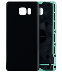 Replacement Back Cover Glass Compatible with Samsung Galaxy Note 5 (No Logo) (Aftermarket Plus) (Black Sapphire)