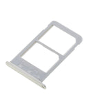 Replacement Dual Sim Card Tray Compatible with Samsung Galaxy Note 5 (Gold Platinum)
