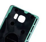 Replacement Back Cover Glass Compatible with Samsung Galaxy Note 5 (No Logo) (Aftermarket Plus) (White Pearl)