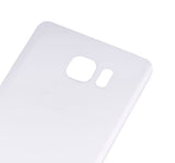 Replacement Back Cover Glass Compatible with Samsung Galaxy Note 5 (No Logo) (Aftermarket Plus) (White Pearl)