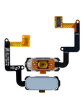 Replacement Fingerprint Reader With Flex Cable Compatible with Samsung Galaxy A3 (A320 / 2017) / A5 (A520 / 2017) / A7 (A720 / 2017) (Sky Blue)