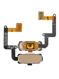 Replacement Fingerprint Reader With Flex Cable Compatible with Samsung Galaxy A3 (A320 / 2017) / A5 (A520 / 2017) / A7 (A720 / 2017) (Gold)