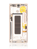Replacement OLED Assembly With Frame Compatible with Samsung Galaxy Note 8 (Refurbished) (Maple Gold)