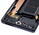 Replacement OLED Assembly With Frame Compatible with Samsung Galaxy Note 9 (Refurbished) (Midnight Black)