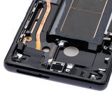 Replacement OLED Assembly With Frame Compatible with Samsung Galaxy Note 8 (Refurbished) (Midnight Black)