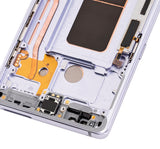 Replacement OLED Assembly With Frame Compatible with Samsung Galaxy Note 8 (Refurbished) (Orchid Gray)