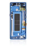 Replacement OLED Assembly With Frame Compatible with Samsung Galaxy Note 8 (Service Pack) (Blue)