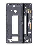 Replacement Mid-Frame Housing Compatible with Samsung Galaxy Note 8 (With Small Parts) (Midnight Black)