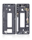 Replacement Mid-Frame Housing Compatible with Samsung Galaxy Note 8 (With Small Parts) (Midnight Black)