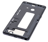 Replacement Mid-Frame Housing Compatible with Samsung Galaxy Note 8 (With Small Parts) (Midnight Black)